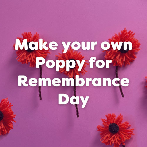 Make your own Poppy for Remembrance Day