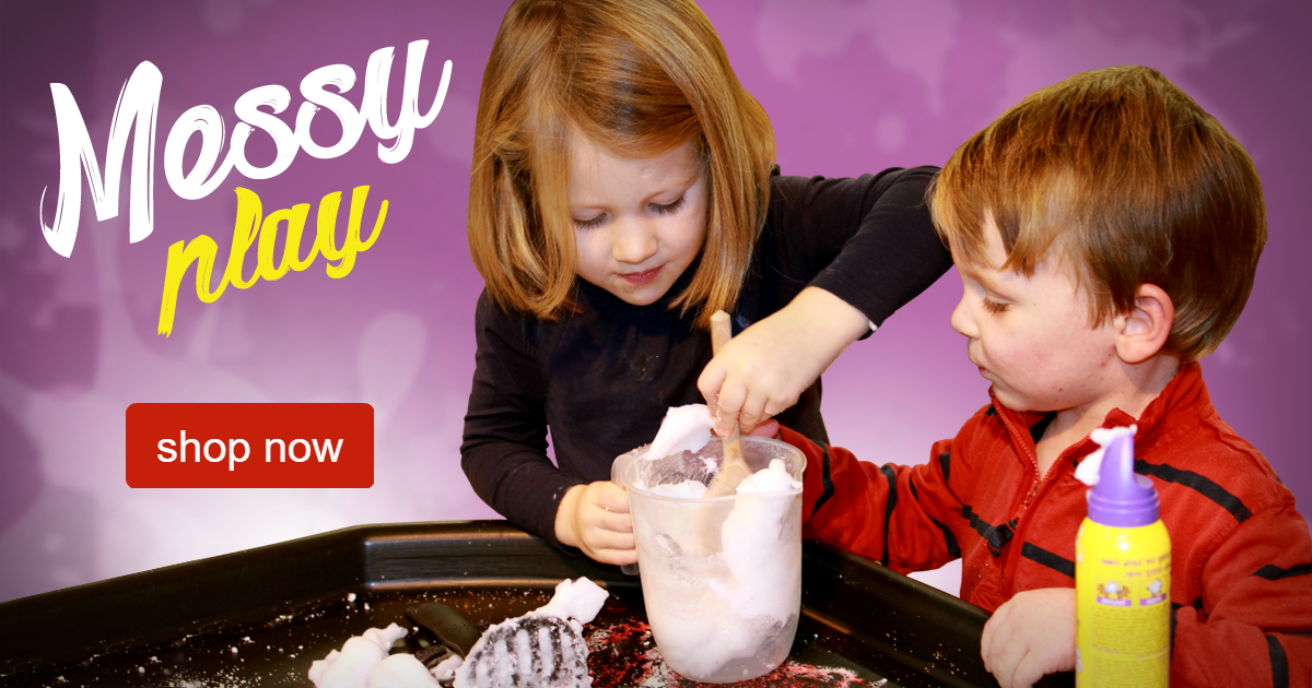 messy play resources