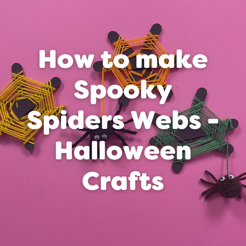 How to make Spooky Spiderwebs – Halloween Crafts