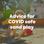 advice for covid safe sand play