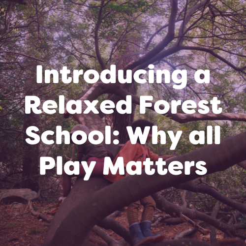 Introducing a Relaxed Forest School: Why all Play Matters