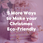 5 ways to make your christmas eco friendly