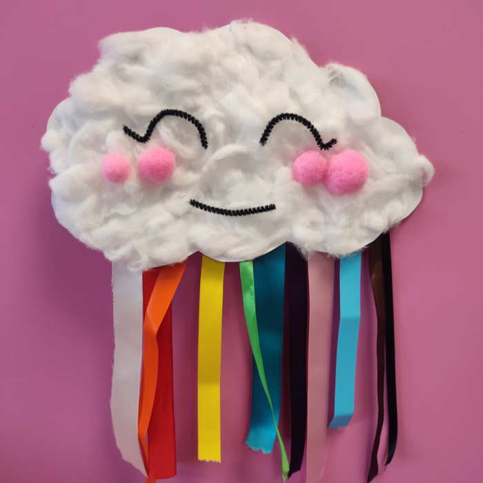 rainbow cloud craft