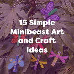 15 Simple Minibeast Art and Craft Ideas